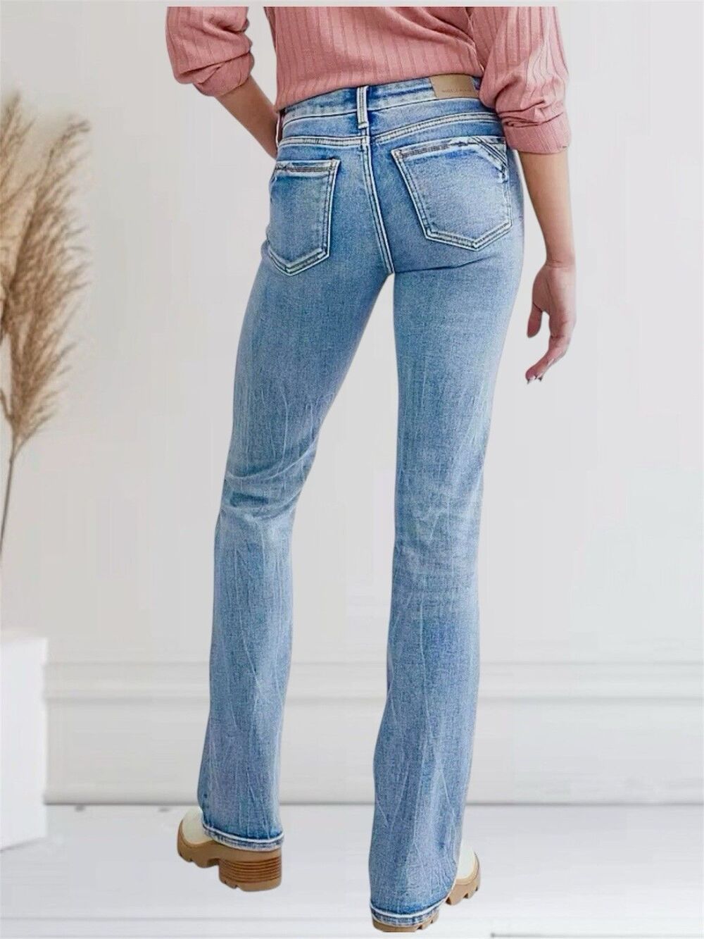 Buckle Black Fit No. 53 Tailored Bootcut Stretch Jeans Women’s Sz 26 Soft Denim